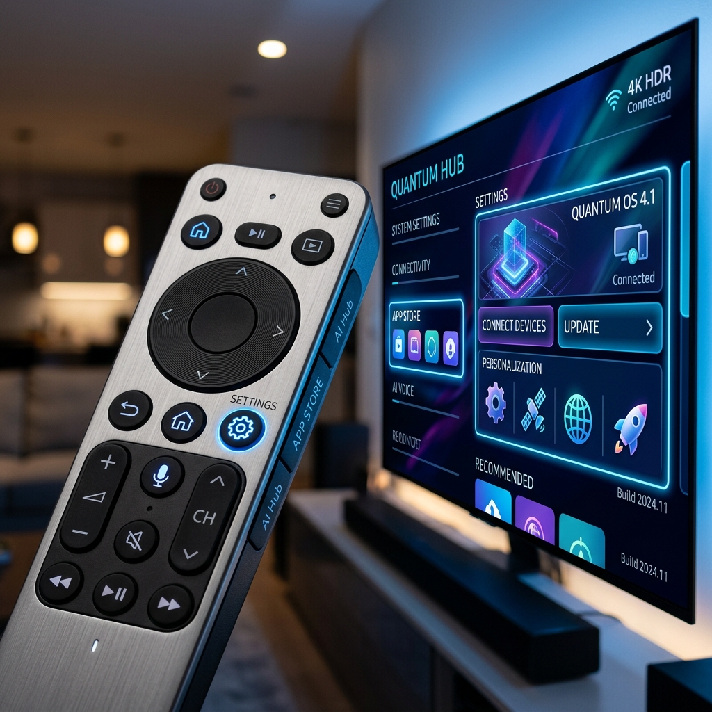 Podrobný průvodce: Nastavení IPTV na Smart TV (Samsung, LG, Android TV)